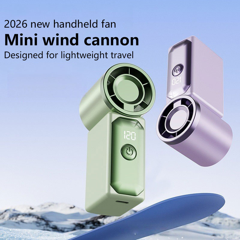 Outdoor Power Fan - Mini Ventilador Portátil USB Recargable de