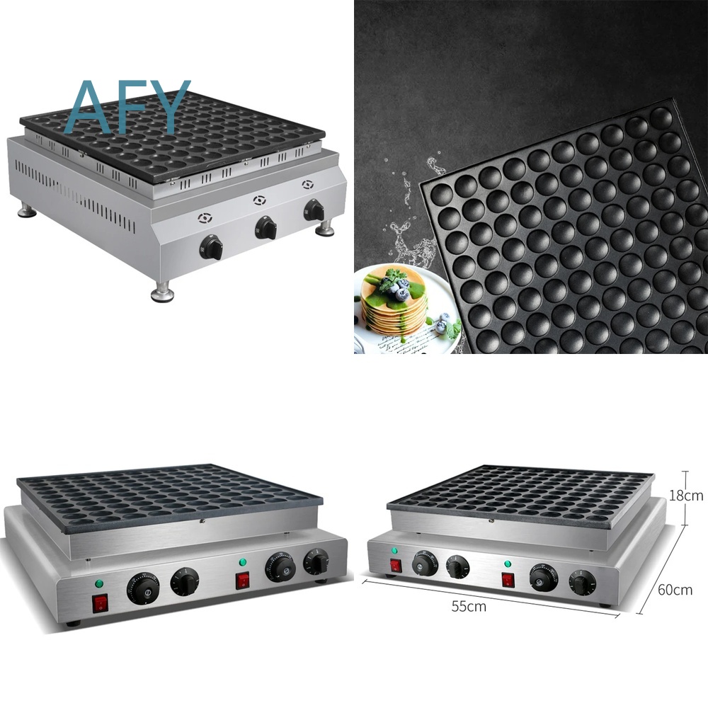 Outdoor Power Grill - Máquina para Hacer Waffles Portátil para