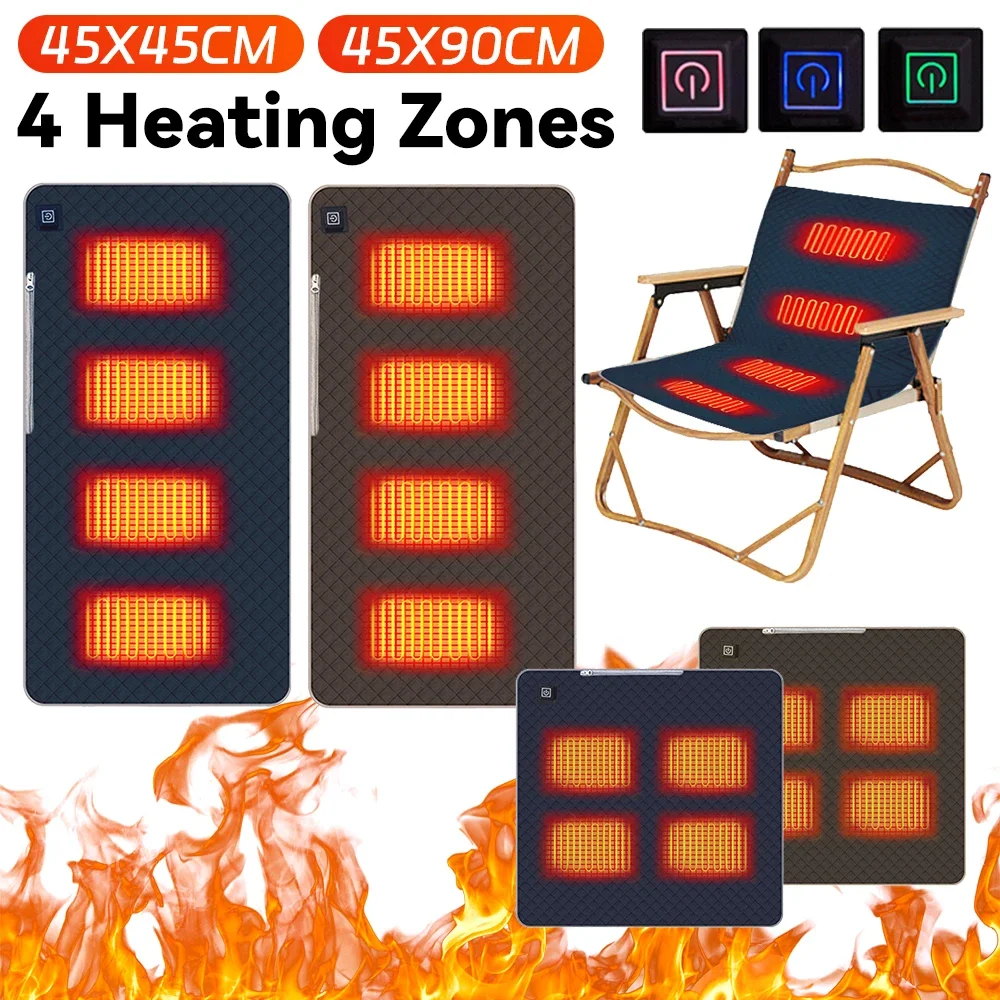 Outdoor Power Pedestal - Estera calefactora de 4 áreas para