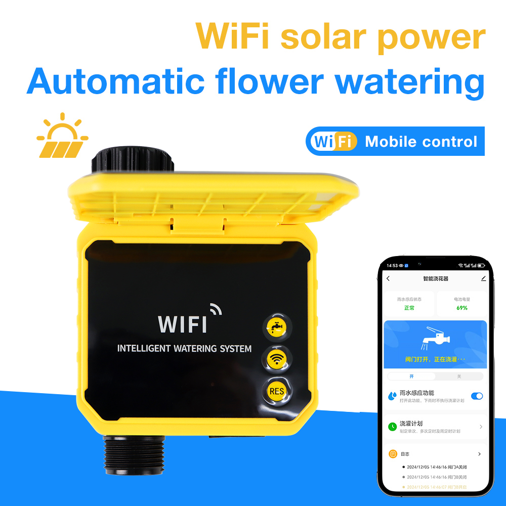 Power Zone Outdoor Timer - Temporizador de Riego Solar Inteligente con
