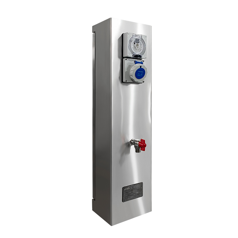 Outdoor Power Pedestal - Columna de alimentación impermeable para exteriores,
