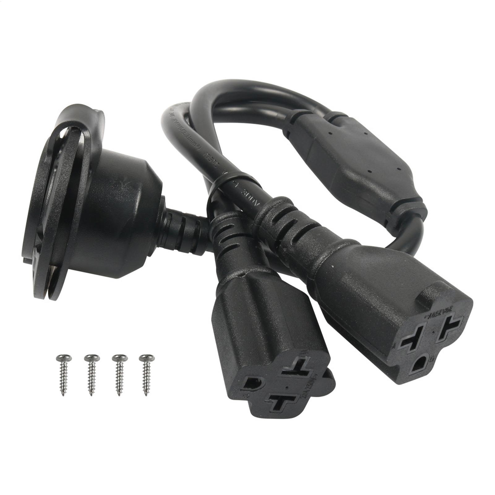 Outdoor Power Inlet Box - Enchufe de alimentación de tierra de