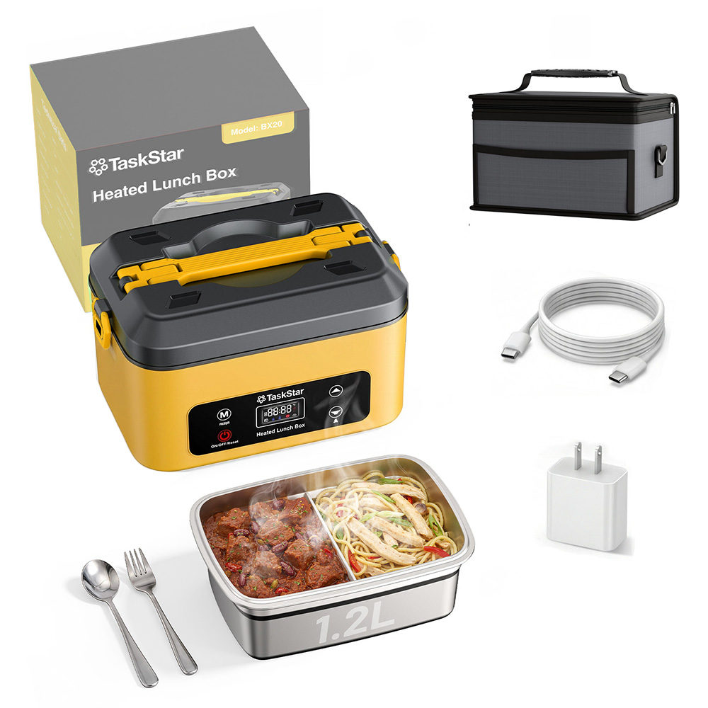 Outdoor Power Pedestal - Lonchera Eléctrica TaskStar de 1.2L, Calentador