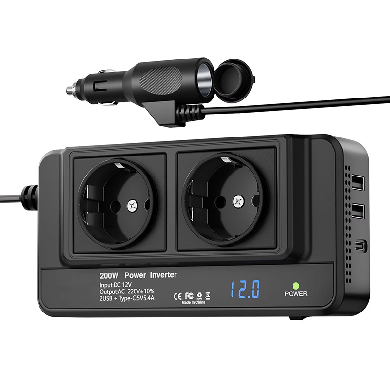 Outdoor Power Adapter Usb - Inversor de corriente para coche de