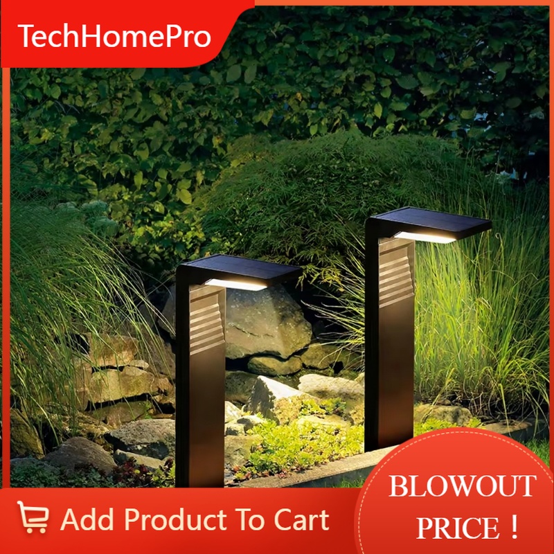 Outdoor Power Brush - TechHPSolar - Luces LED Solares Impermeables