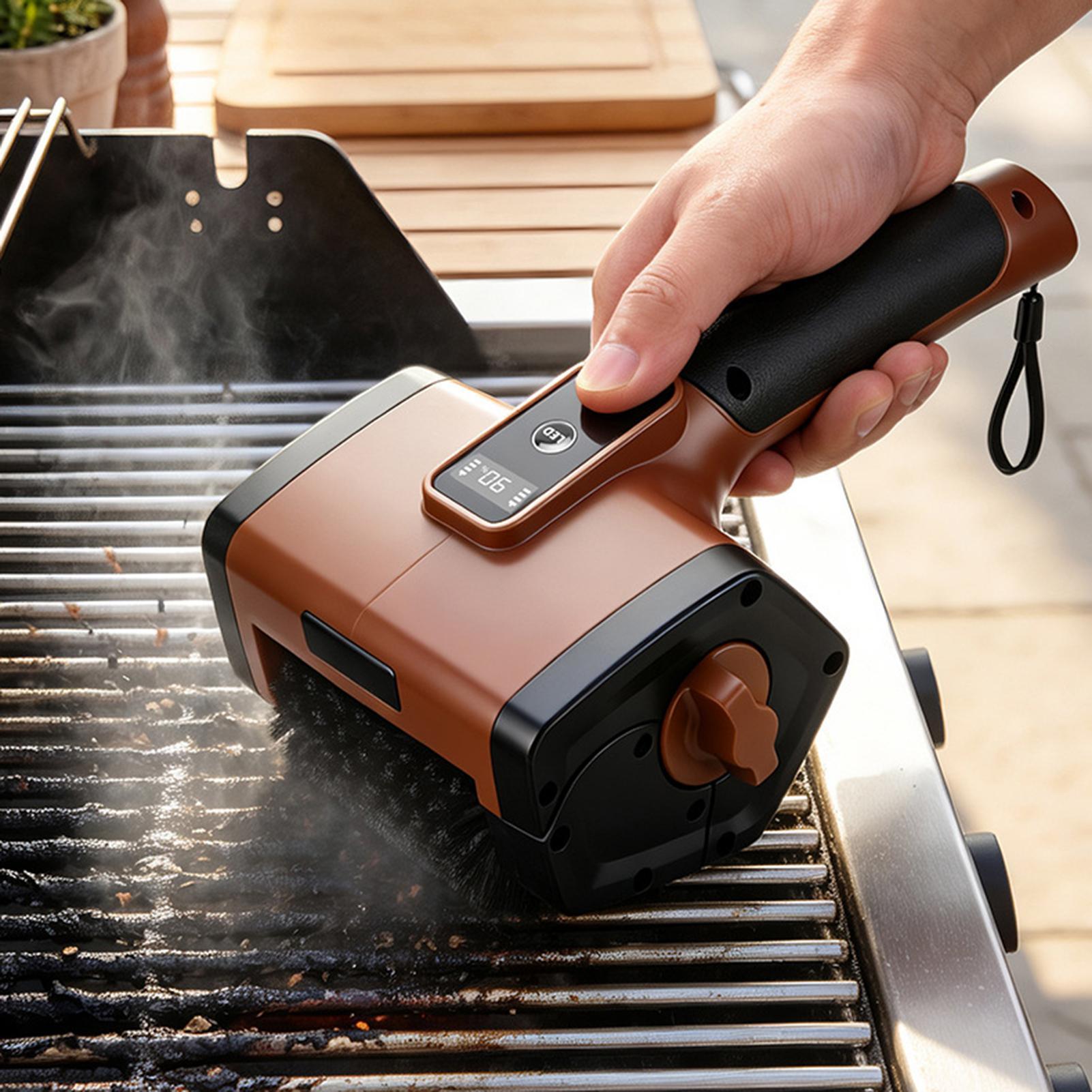 Outdoor Power Grill - Cepillo Eléctrico para Parrilla de Exterior,