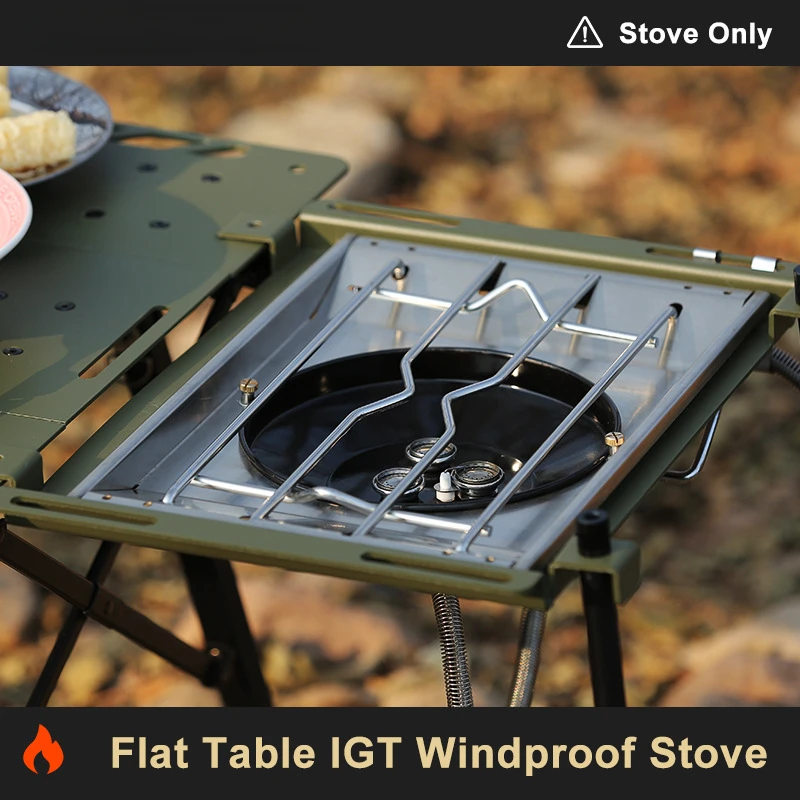 Outdoor Power Grill - Estufa de escritorio IGT de hundimiento