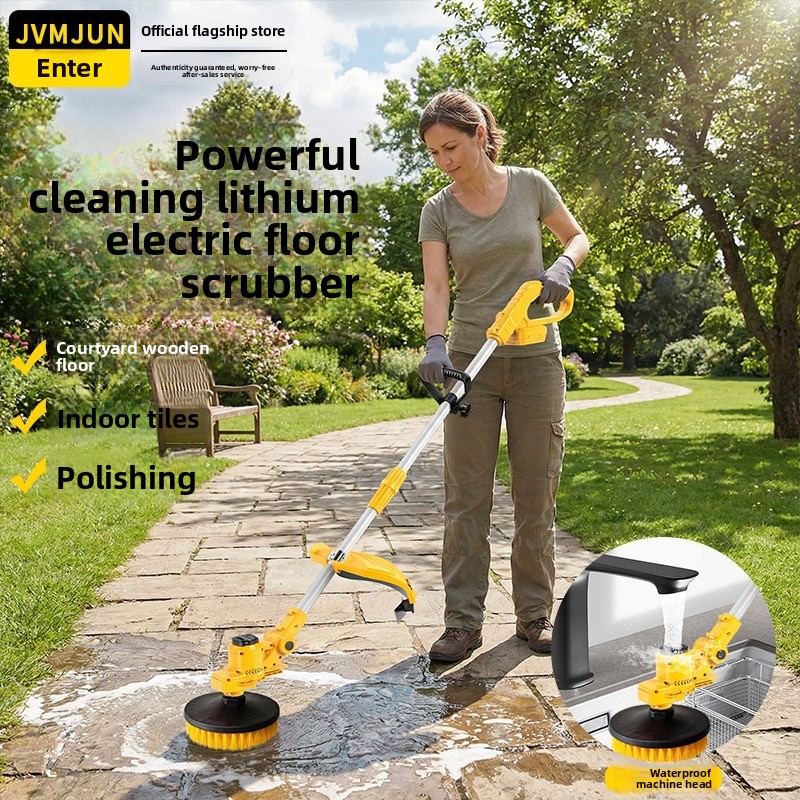 Outdoor Power Brush - Cepillo de Limpieza Eléctrico YFY, Cepillo
