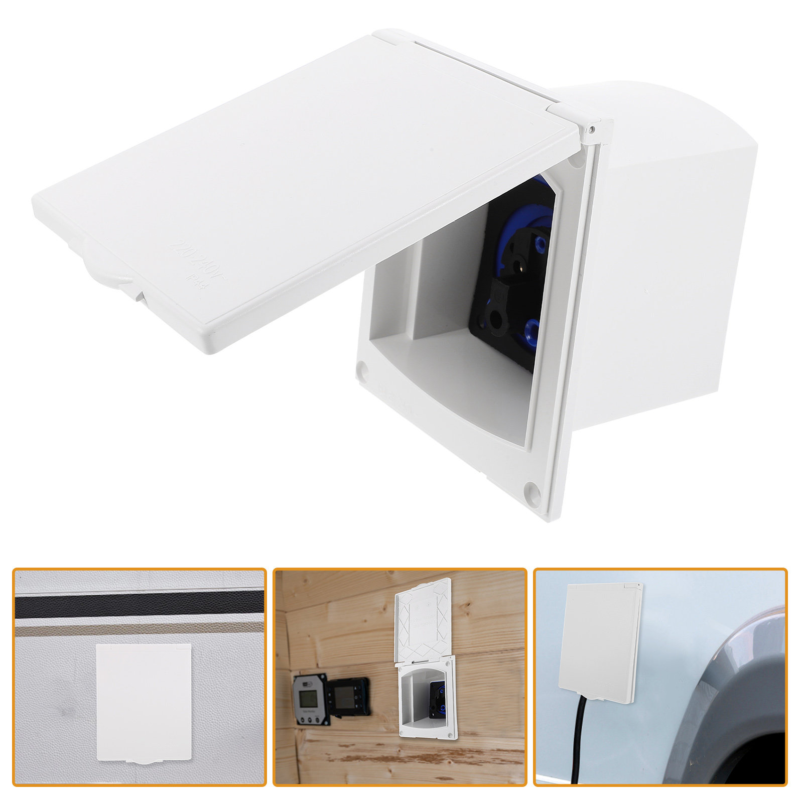 Outdoor Power Inlet Box - Caja de entrada de energía para