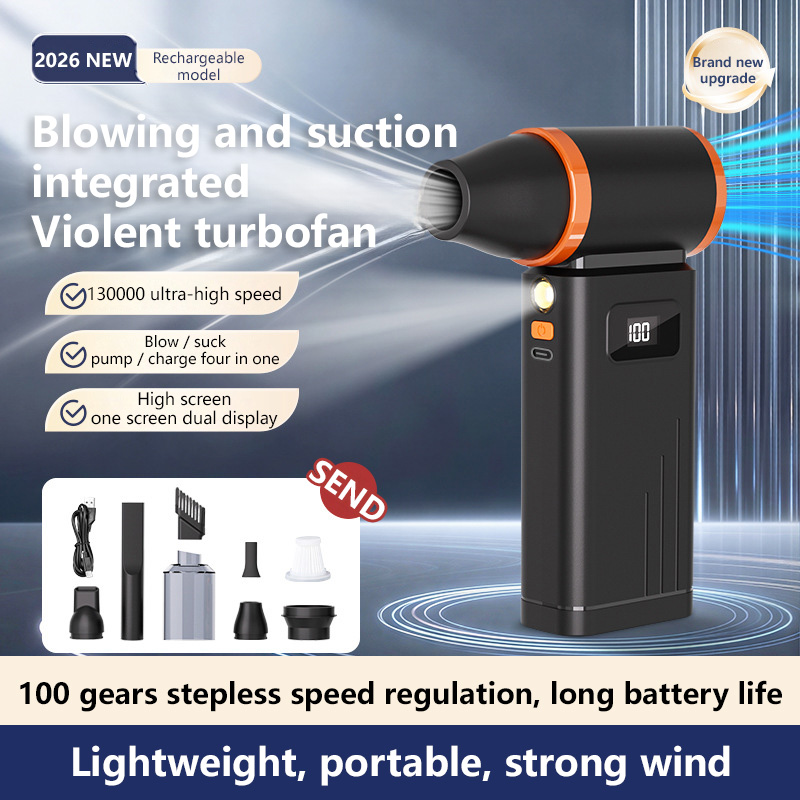 Outdoor Power Brush - Aspiradora de Mano 2 en 1
