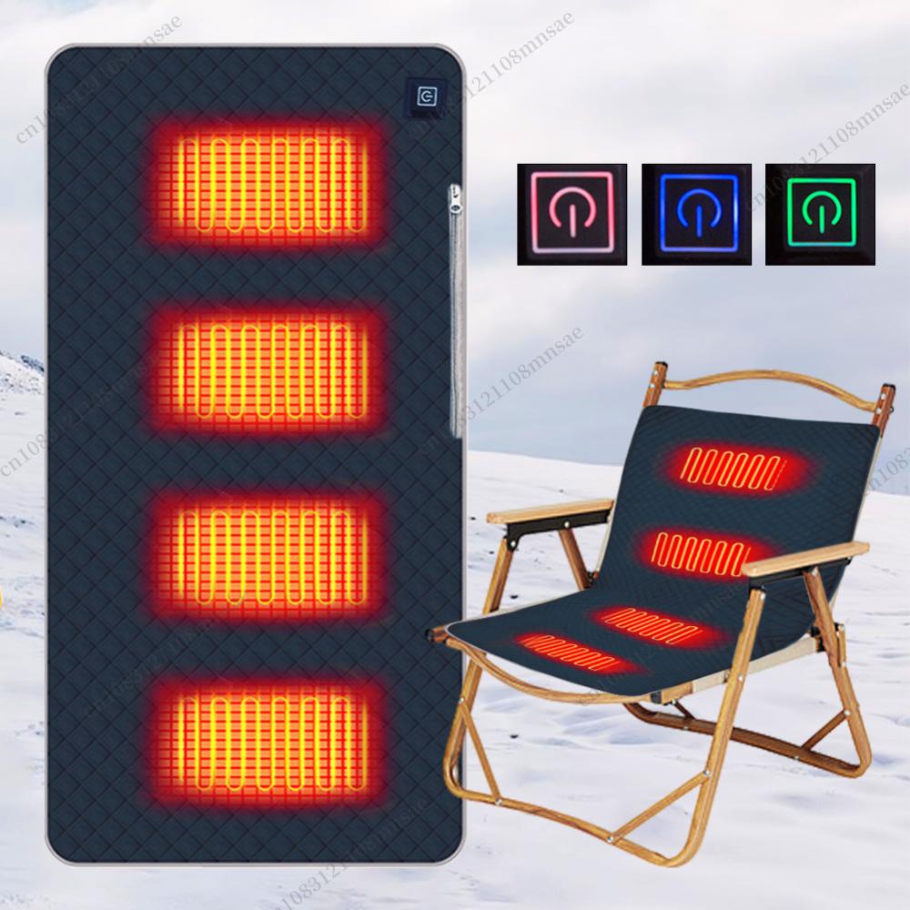 Outdoor Power Pedestal - Manta eléctrica USB para exteriores, 4