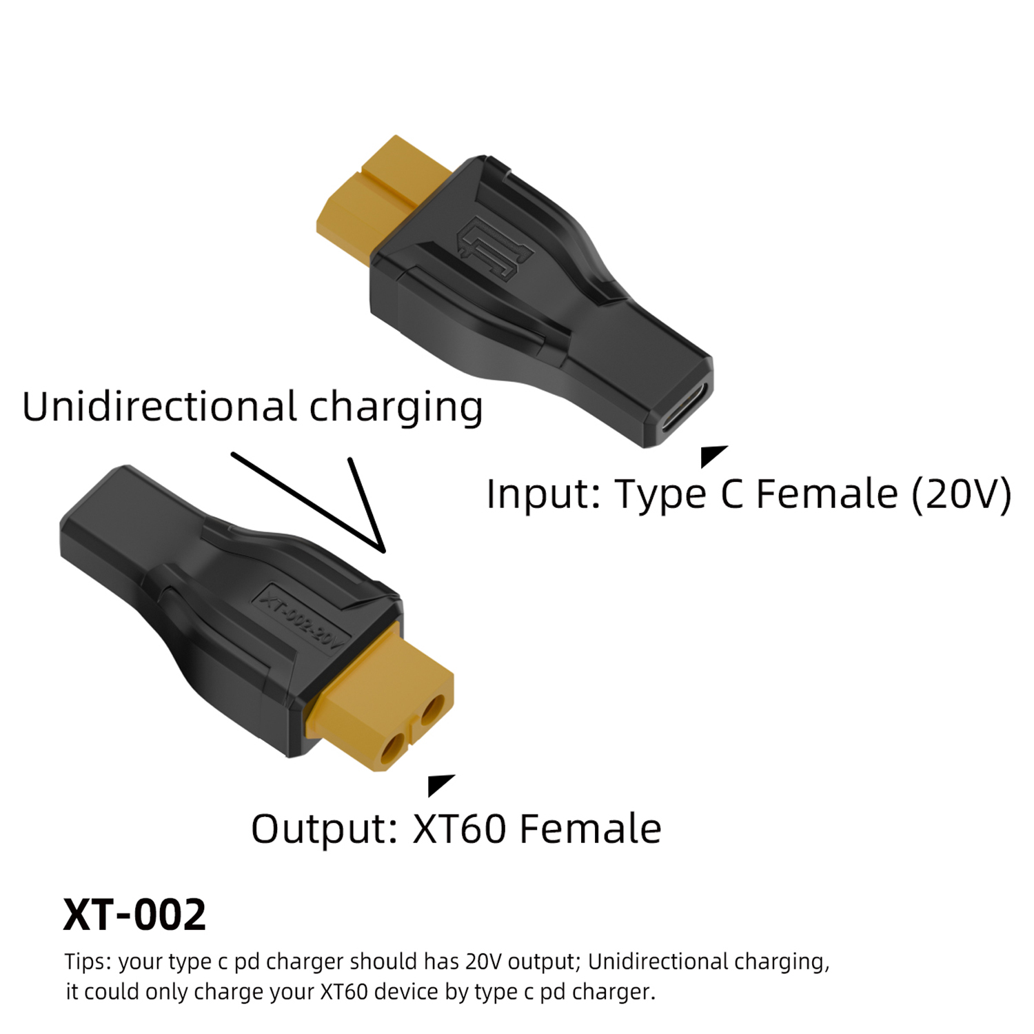 Outdoor Power Adapter Usb - Convertidor adaptador USB C a XT60