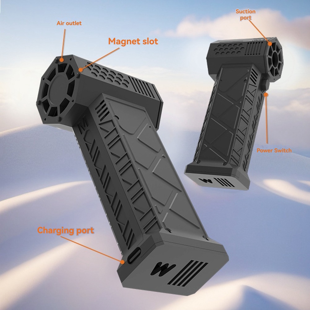 Outdoor Power Fan - Ventilador Turbo Mini HGHO de 130000