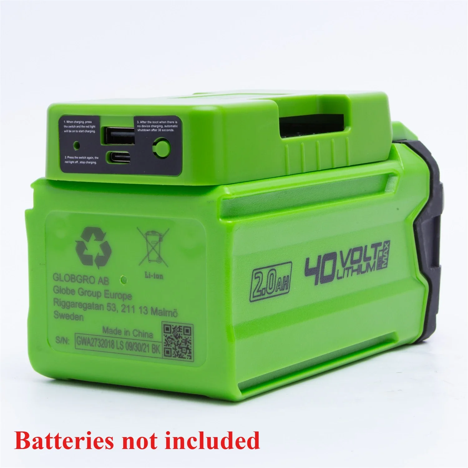 Outdoor Power Adapter Usb - Adaptador de Banco de Energía Inalámbrico