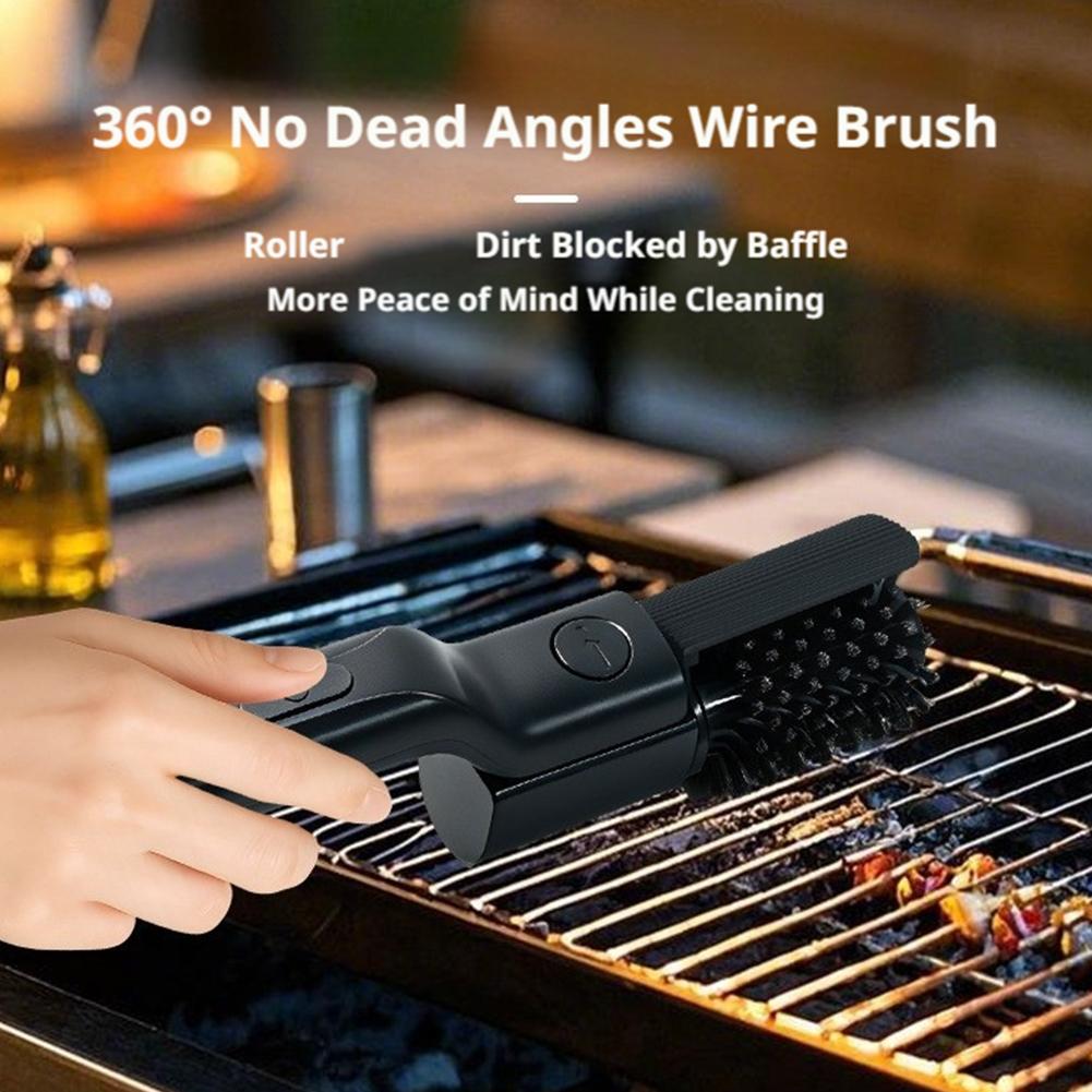 Cepillo Limpiador de Parrilla  - Outdoor Power Grill reseña y precio