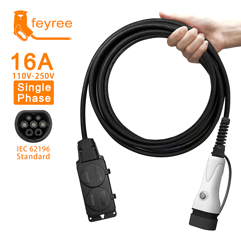 Cable Feyree V2L para coche el - Outdoor Power Plug In reseña y precio