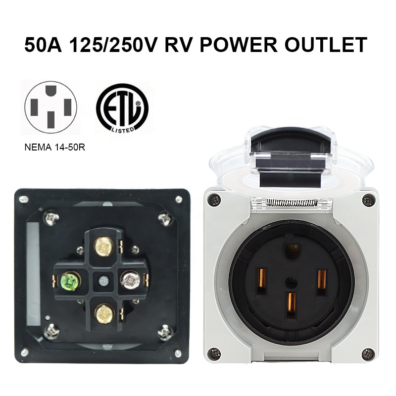 Caja de entrada de energía RV  - Outdoor Power Inlet Box reseña y precio