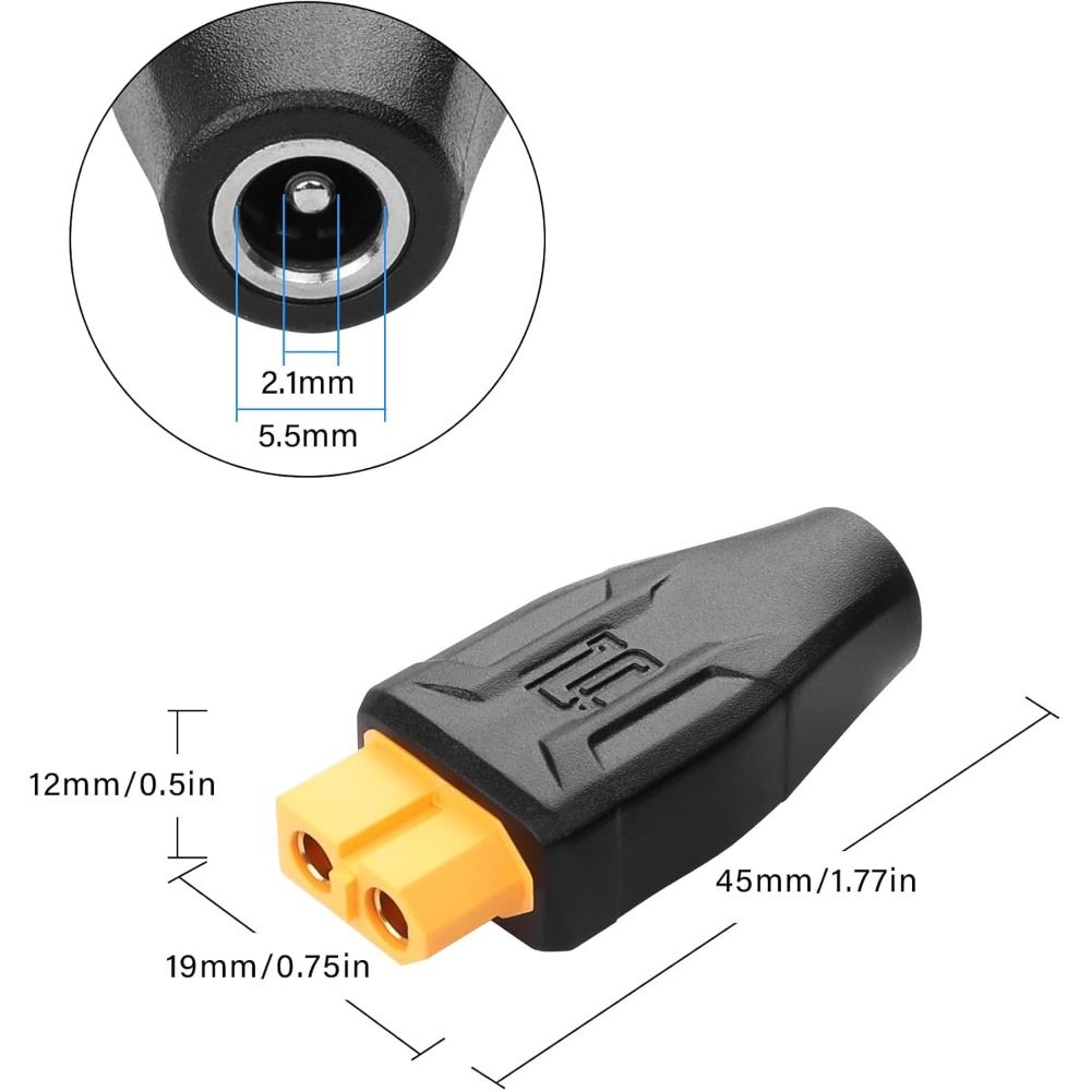 Adaptador 5525 7450 USB C a XT - Outdoor Power Adapter Usb reseña y precio