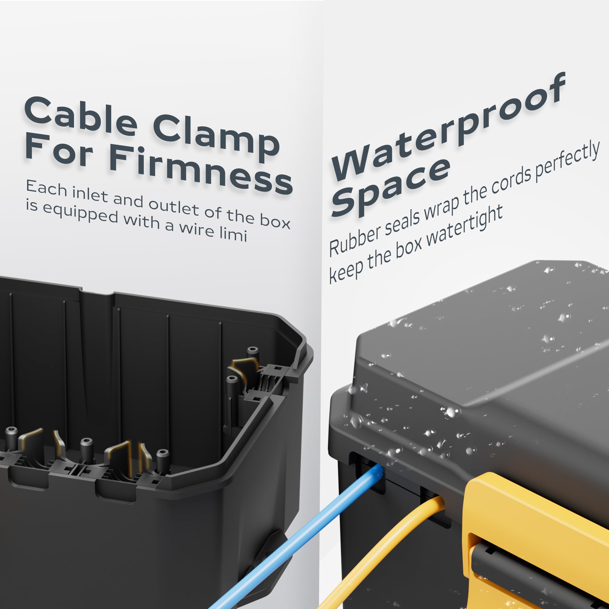 Diivoo-caja eléctrica impermea - Outdoor Power Inlet Box reseña y precio