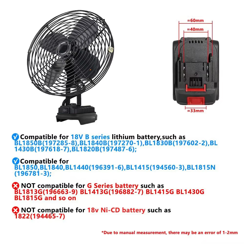 Ventilador de Camping de 6/8 p - Outdoor Power Fan reseña y precio