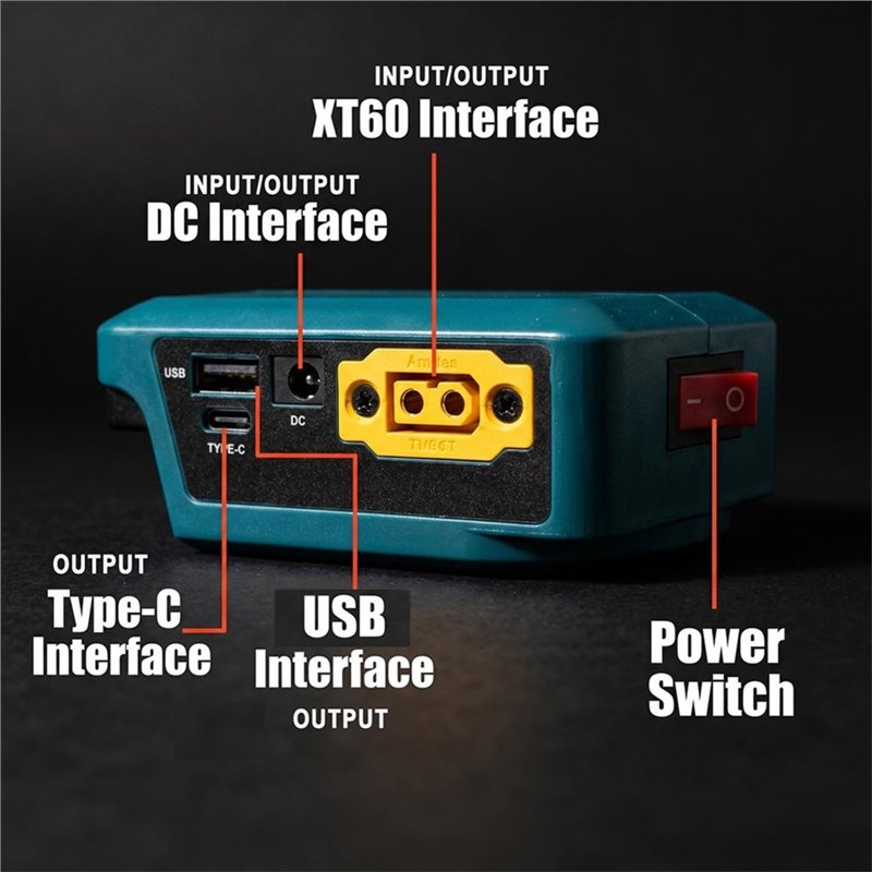 Fuente de alimentación de emer - Outdoor Power Double Adapter reseña y precio