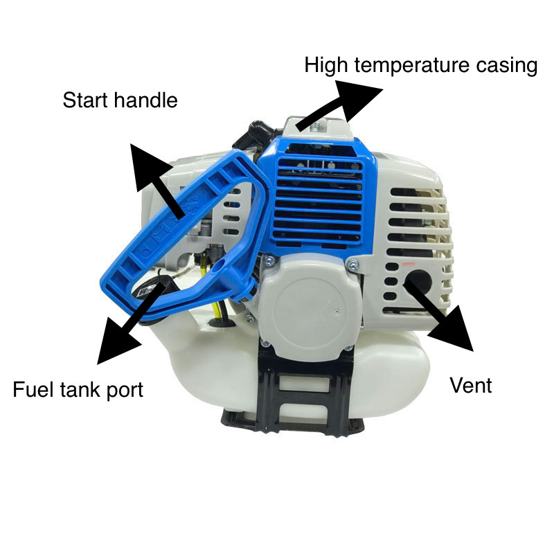 Motor de gasolina de 2 tiempos - Outdoor Power Brush reseña y precio