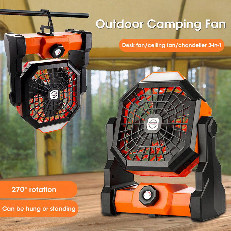 Ventilador de Camping de 10000 - Outdoor Power Fan reseña y precio