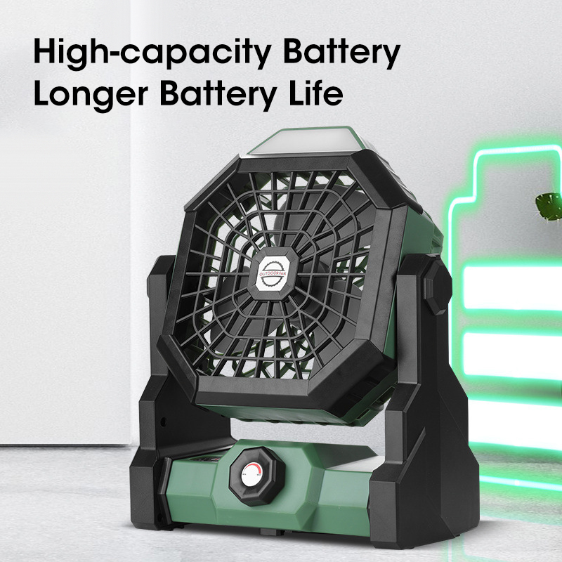 Ventilador de Camping de 10000 - Outdoor Power Fan reseña y precio