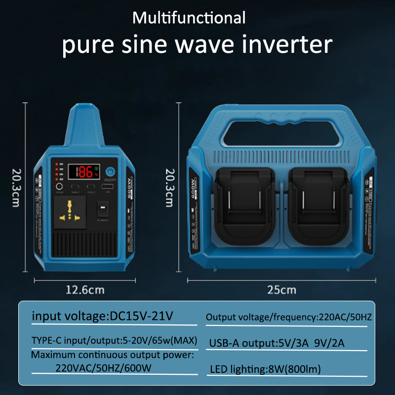 Inversor de Batería de Litio d - Outdoor Power Adapter Usb reseña y precio