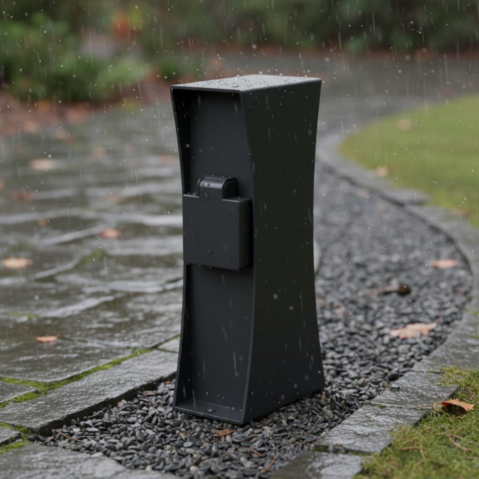Poste de Enchufe Eléctrico par - Outdoor Power Pedestal reseña y precio