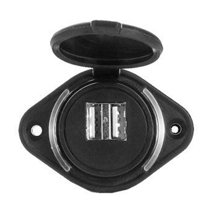 Toma corriente impermeable par - Outdoor Power Double Adapter reseña y precio