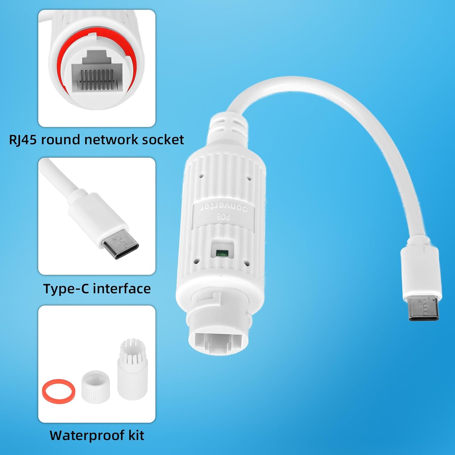 Convertidor de Energía POE a U - Outdoor Power Adapter Usb reseña y precio