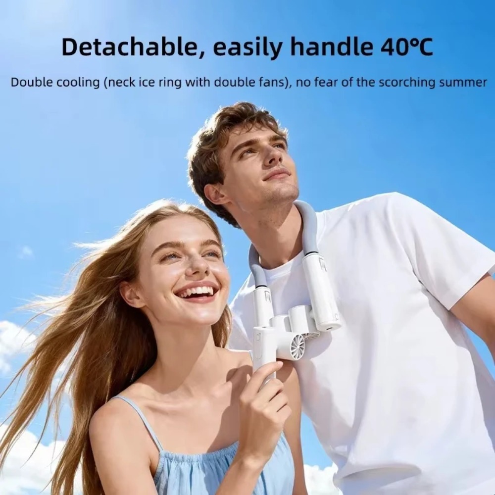 Ventilador de Cuello Portátil  - Outdoor Power Fan reseña y precio