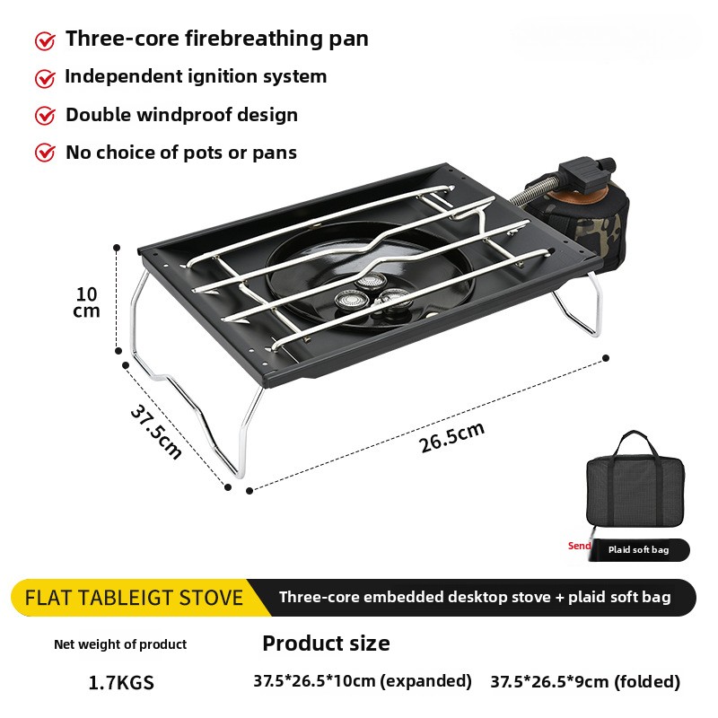 Estufa de escritorio IGT de hu - Outdoor Power Grill reseña y precio