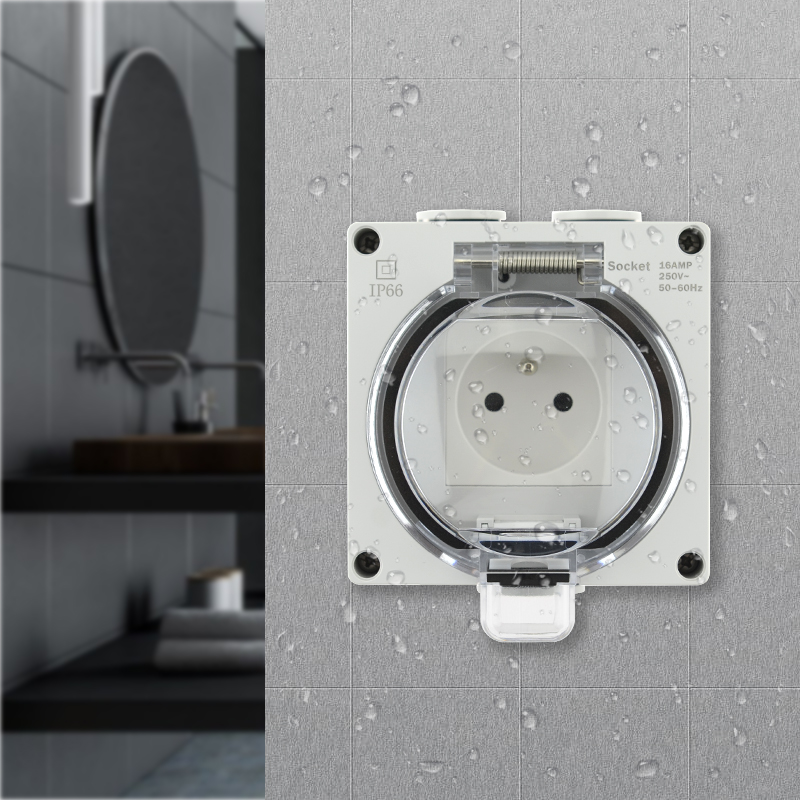 Enchufe francés impermeable IP - Outdoor Power Inlet Box reseña y precio
